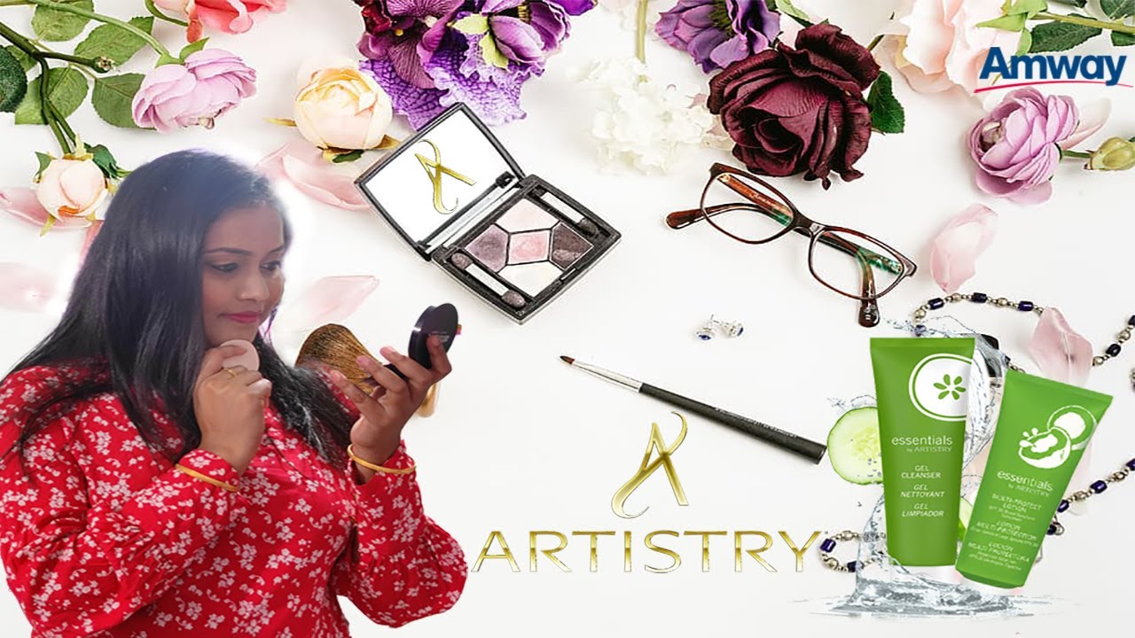 ARTISTRY Gel Cleanser & Multiprotect Lotion Demo By Priyanka Amway