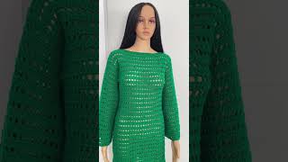 Crochet Mesh Dress