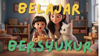 🍽️ Belajar Bersyukur Setiap Hari | Cerita anak