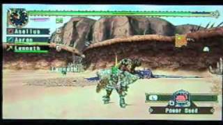 Monster Hunter Freedom Unite - Epic Quest: Hunters Fiesta (Yian Garuga, Tigrex, Nargacuga)