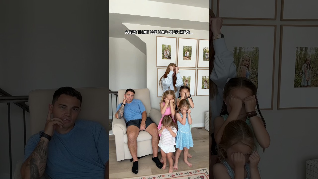 4 kids at 25/26 is wild to think about 😂😅 #momof4 #teenparents #family #allgirls