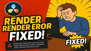 DaVinci Resolve Render FAILED Here’s the Fusion Error Fix You Need!