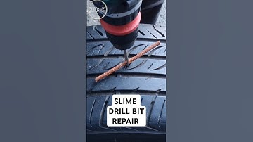 Slime Drill Bit Tire Repair Kit #tirerepair #tireplug #puncturerepair  #tiremaintenance