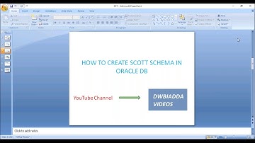 CREATING SCOTT SCHEMA IN ORACLE 12C FOR FUTURE SESSIONS