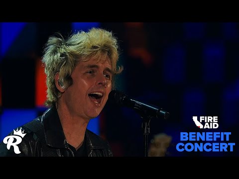 Green Day feat. Billie Eilish | Full Performance | FireAid Benefit Concert 2025