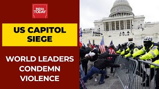 World Leaders Condemn Violence At U.S Capitol By Pro-Trump Supporters