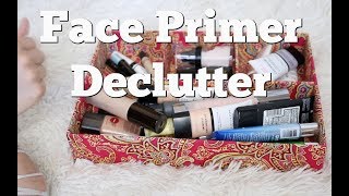 Face Primer Declutter 2018