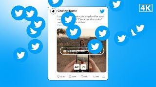 Social Opener Twitter (After Effects Template - Premiere Pro Mogrts) Social Opener Twitter (After Effects Template - Premiere Pro Mogrts)