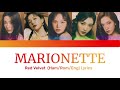 Red Velvet 'Marionette' Lyrics (Color Coded Jap/Rom/Eng)