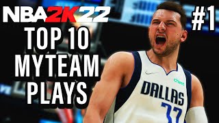 NBA 2K22 Top 10 MyTEAM PLAYS OF THE WEEK #1 - Best CONTACT DUNKS &amp; More!