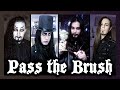 Pass the brush challenge  goth men around the world  drahcir zeuqsav