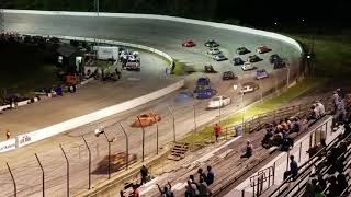 Big Crash In The Vores Compacts Feature - Salem Speedway 82419