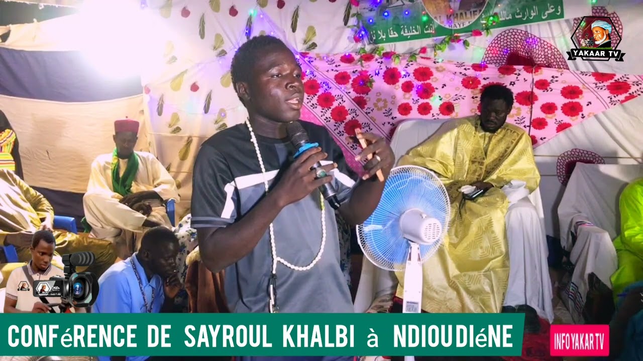 Grande conférence de dahiratou sayroul khalbi à ndiou diéne 2025