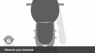 Vikingbags Motorcycle Saddlebags Throw Over Installation