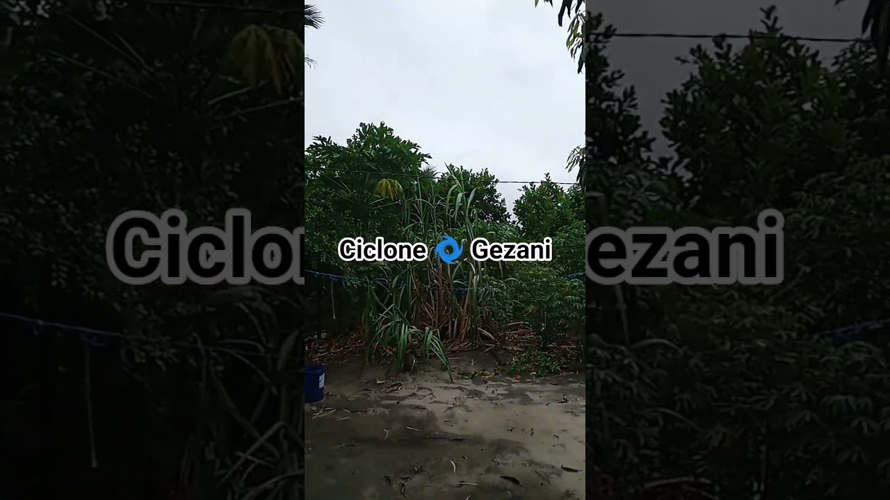 ciclone 🌀 Gezani #moçambique #beira