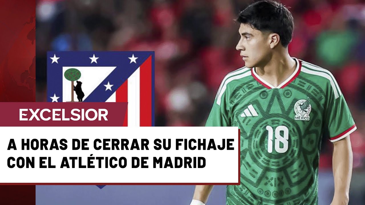 Obed Vargas, a horas de cerrar su fichaje con el Atlético de Madrid