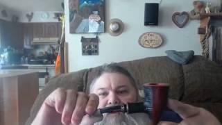 Briar Blade show a new artison pipe from Jason Mouton