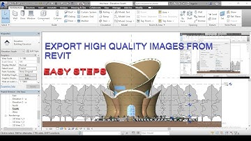 How To Export High {4K} Quality Images From Revit - Easy Steps