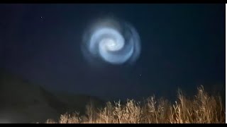 Cool Spiral in the Sky Over Canada - CBC News - 4/18/2023