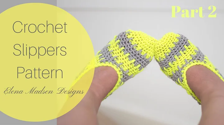Cozy Crochet Slippers: Free Pattern & Tutorial