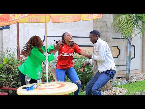 😂😱KAZUBA na DERRICK kuri shooting imbavu ziba zahagorewe🤣🤣 Reba uburyo biba byifashe nawe uraseka 😆🥰