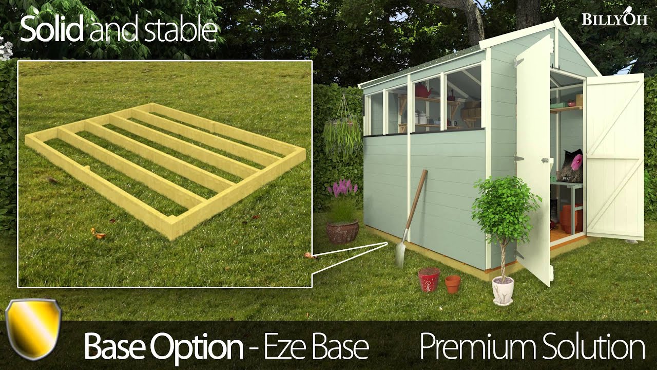 what is the ideal shed base? - youtube