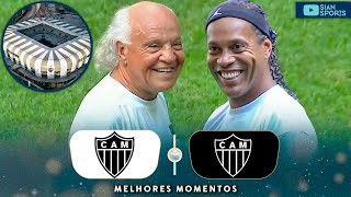 AT 43 YEARS OLD RONALDINHO IMPRESSED EVERYONE AT THE INAUGURATION OF THE FOOTBALL ARENA