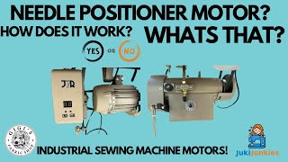What Is A Needle Positioner Motor? (Learn about The Different Industrial Sewing Machine Motors!)