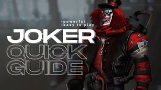 Smiley Face - Joker Basic Guide and Tips (Identity V)