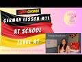 German for Beginners A1 | Lesson #11- At School | Vocabulary, Phrases and the German School System