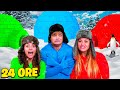 SOPRAVVIVIAMO NELL’IGLOO NEL TUO COLORE PER 24 ORE CON I NOSTRI AMICI! ❄️