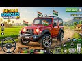 Modified Mahindra Thar 😈 Games:Indian Red Thar (Gadi Wala Games) Car Game Android Game - #2025