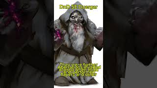 DnD 5E Race: Duergar #dungeonsanddragons #dnd5e #dnd #dwarves #dndrace #dndshorts