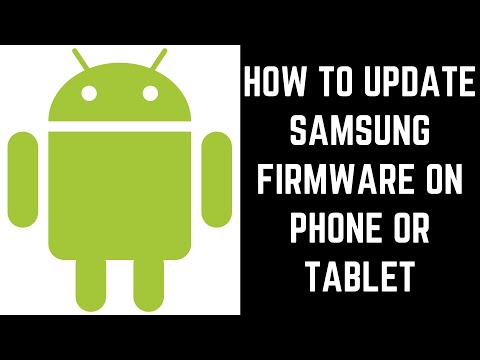 Video: Paano Mag-update Ng Firmware Sa Pamamagitan Ng Telepono