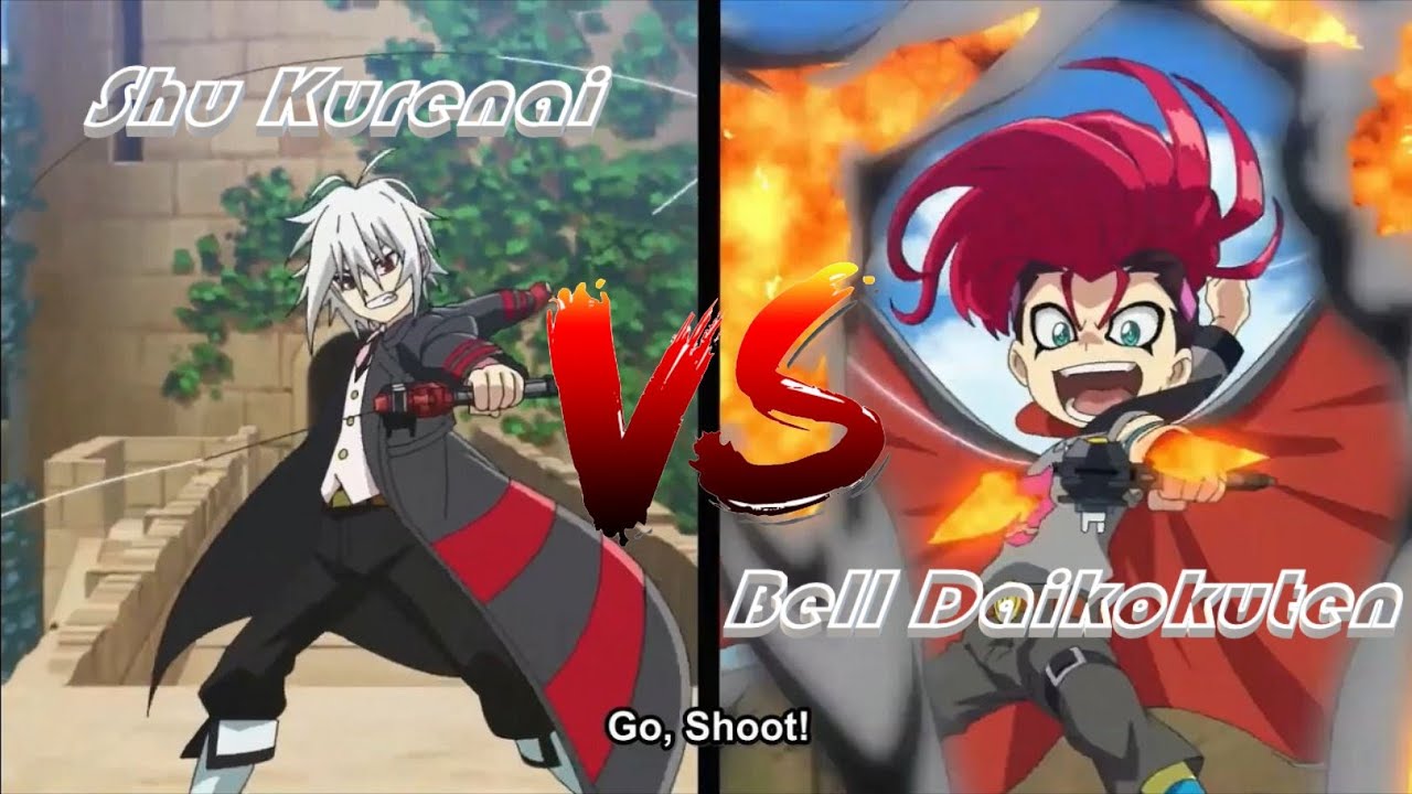 DBX: Shu Kurenai (Beyblade Burst) vs Kai Hiwatari (Beyblade Bakuten  Shoot/OG Beyblade) : r/DeathBattleMatchups