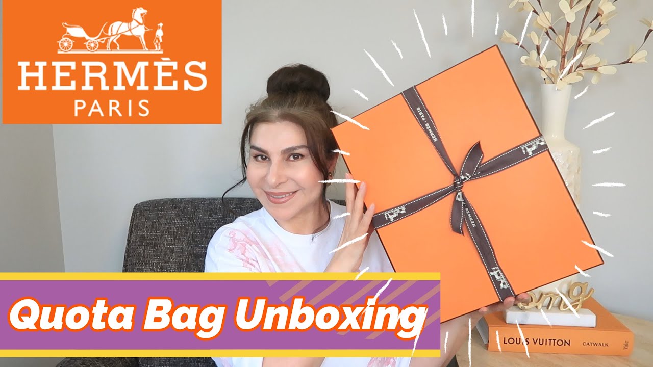 Hermes Constance unboxing 