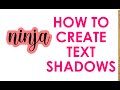 Learn How to Make a Shadow Font for Cricut Design Space | Text Offset Tutorial | Shadow Text |