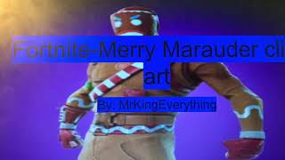 Fortnite Merry Marauder clip art