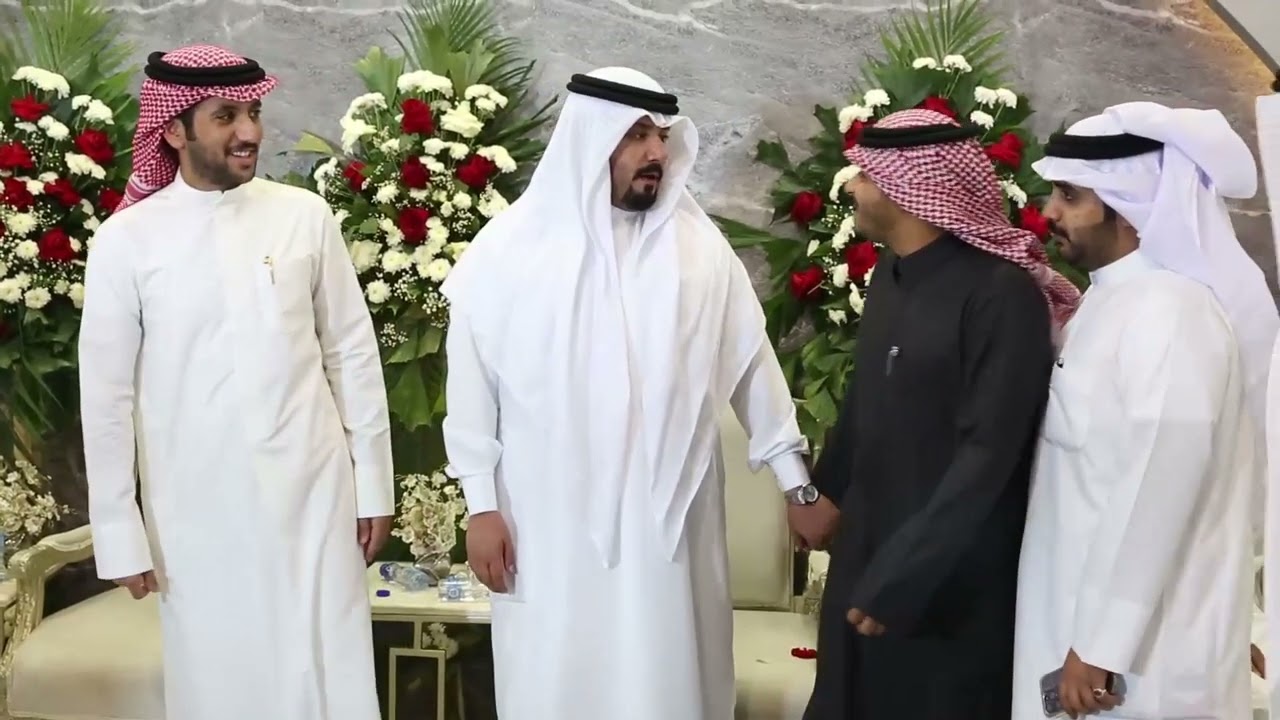 أفراح العازمي حفل زواج سعد سالم بن رزين