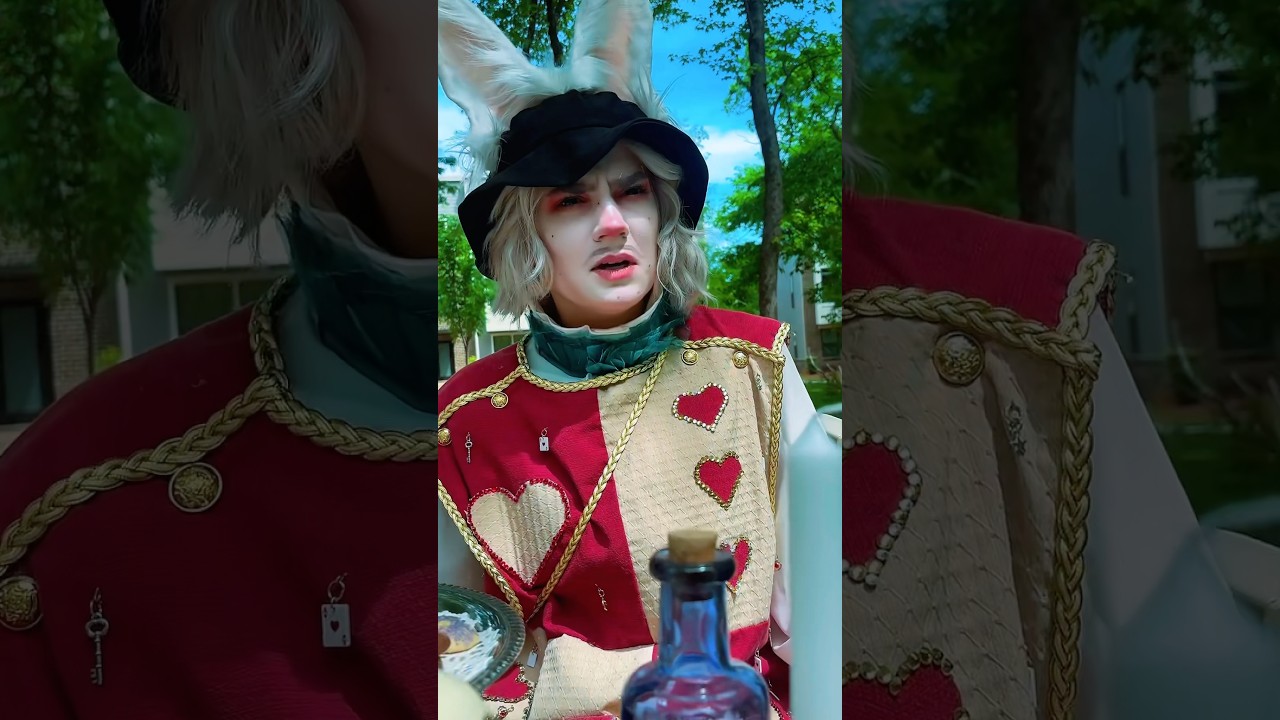 most sane made tea party conversation 😭 #aliceinwonderland #madhatter #cosplay #cosplayer