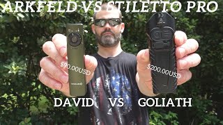 Olight Arkfeld vs Surefire Stiletto Pro, review and comparison