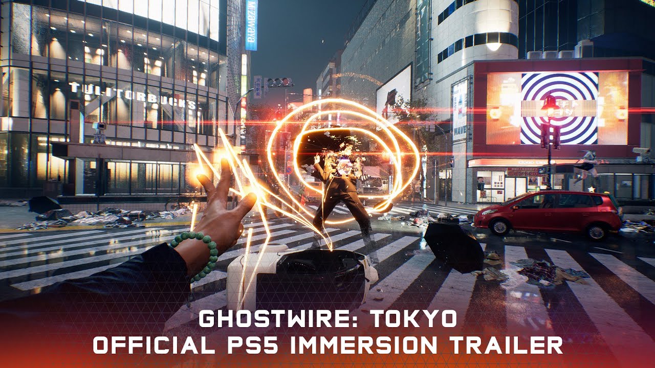 Jogo Ghostwire: Tokyo - Ps5 Mídia Física