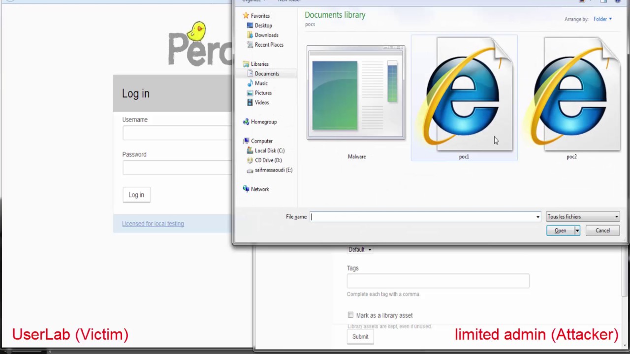 Perch v3.0.3 CMS - CVE-2017-15948 Multiple Web Vulnerabilities - YouTube