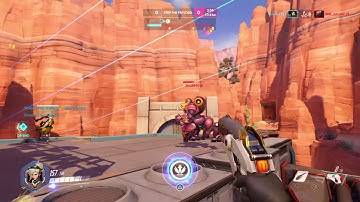 Overwatch: Battle Mercy solos Orisa