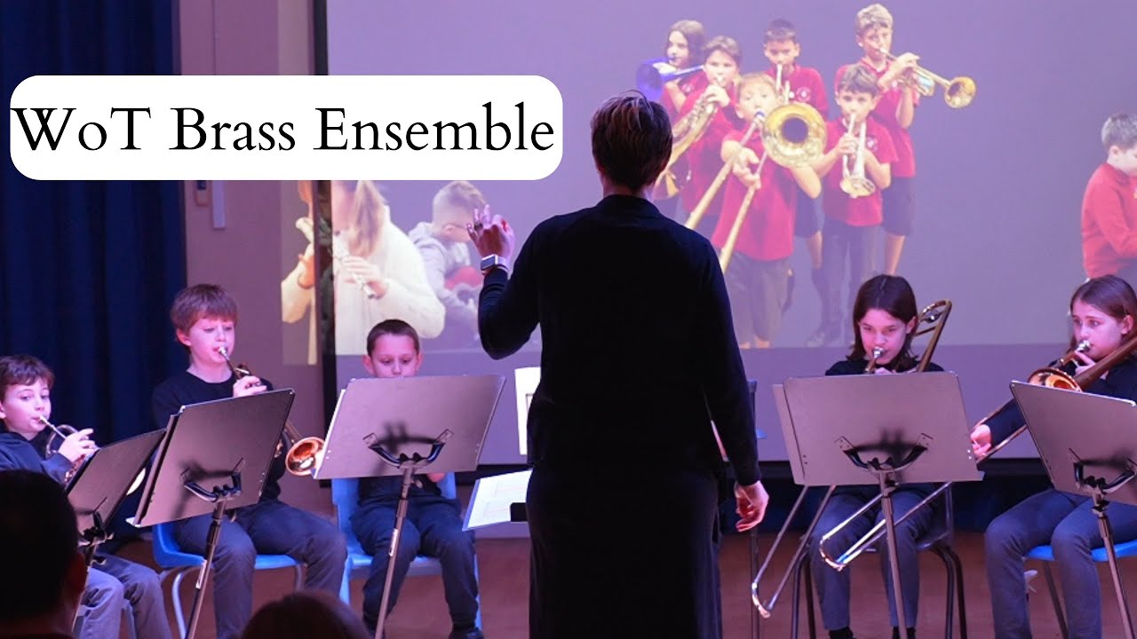 WoT Brass Ensemble put on a show at the Symphony Showcase 2024