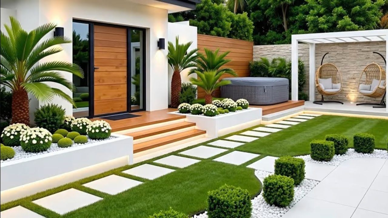 Top 300 Garden Design Trends 2026 | Best Backyard Landscaping Ideas| Front Yard Garden Wall Design