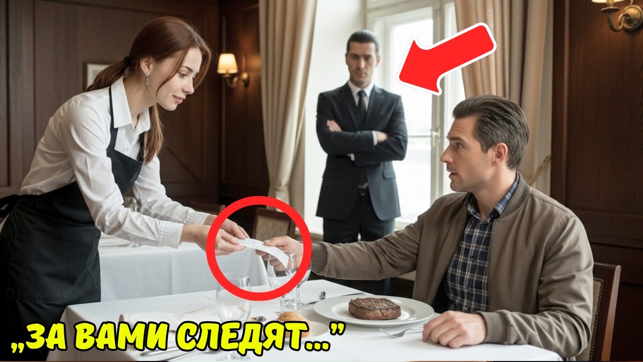 МИЛЛИАРДЕР под прикрытием заказал стейк — но официантка передала ему ЗАПИСКУ, которая его ОШЕЛОМИЛА