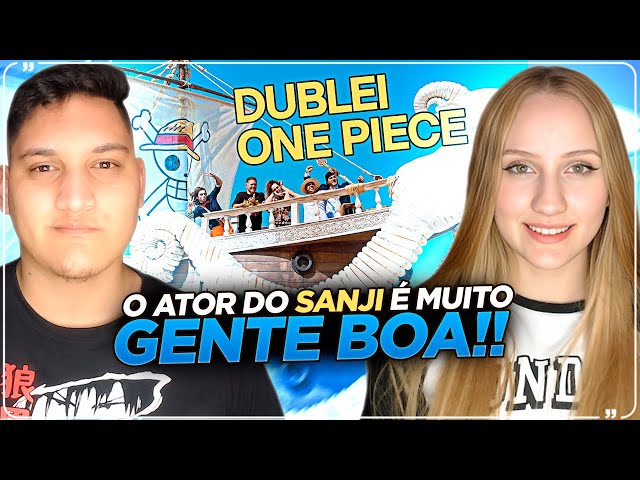 Dubladores de One Piece em Ação! Visita ao Going Merry em Copacabana 