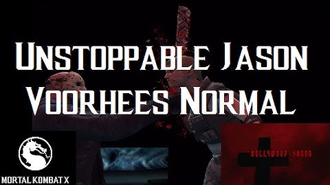 Mortal Kombat X iOS   Unstoppable Jason Voorhees Full Normal Difficulty No Commentary