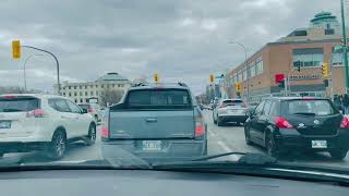 DRIVING THROUGH WINNIPEG MANITOBA ENJOY THE VIEWS NO SNOW ❄️ 